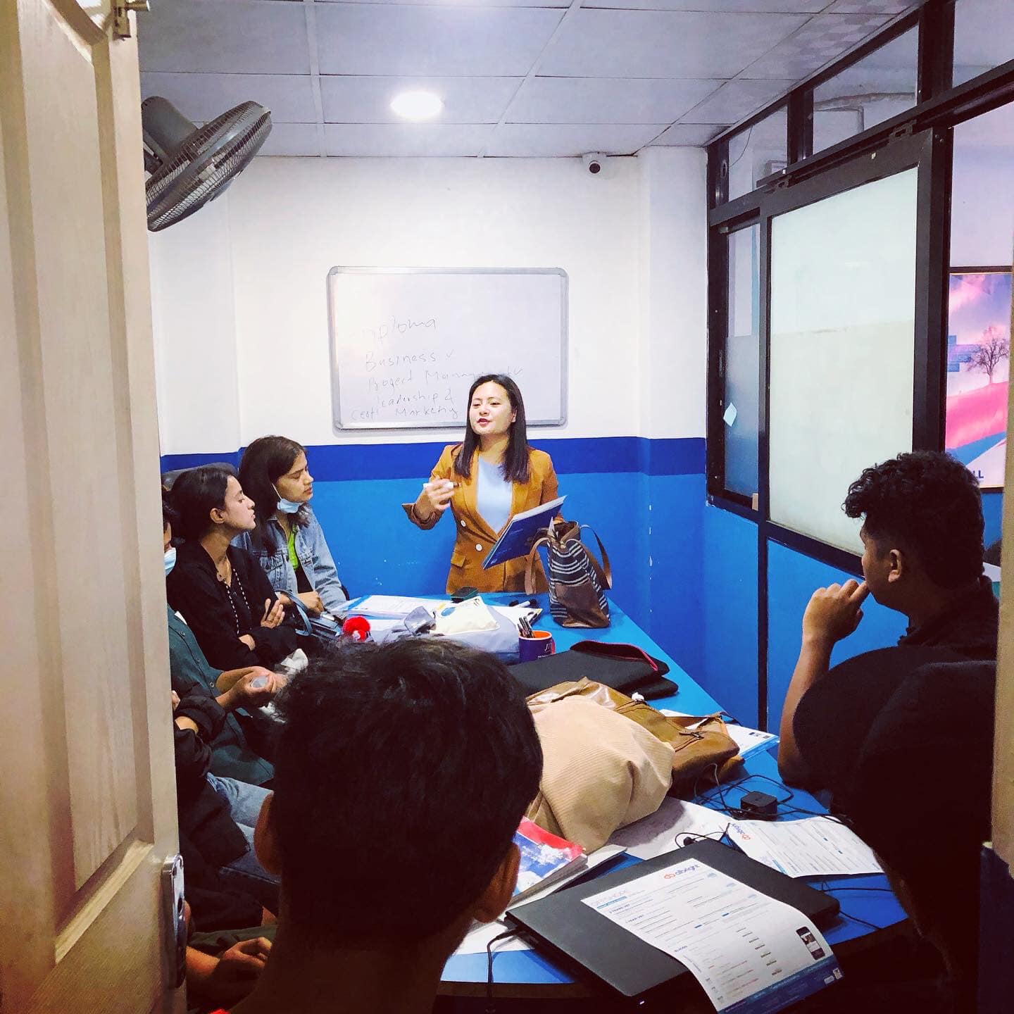 Student Consultation at Skyfall