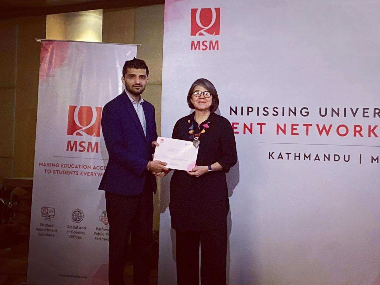Nipissing University & MSM Networking Summit Kathmandu