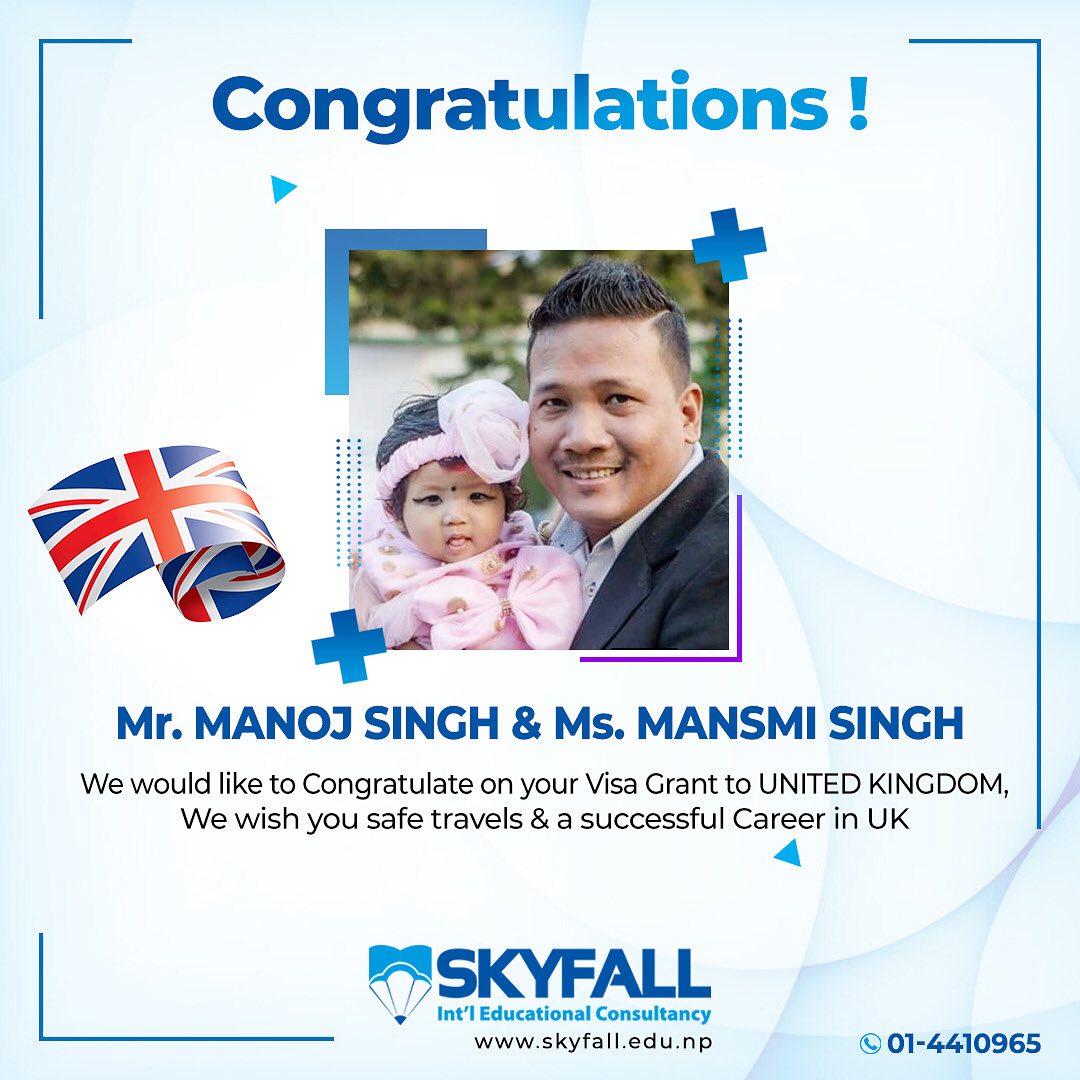 Mr. Manoj Singh & Ms. Mansmi Singh